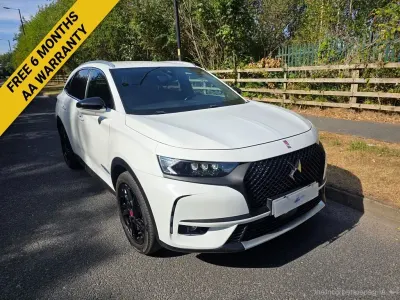 Used DS Automobiles DS7 Crossback Performance 130 HP (95 kW) 2018 White SUV