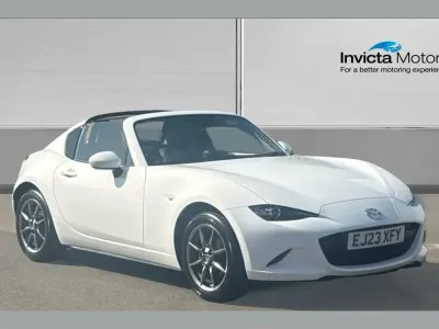 Used Mazda MX5 Exclusive-Line 132 HP (97 kW) 2023 White Cabriolet