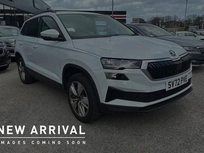 Used Skoda Karoq SE Drive 147 HP (108 kW) 2022 Moon white metallic SUV