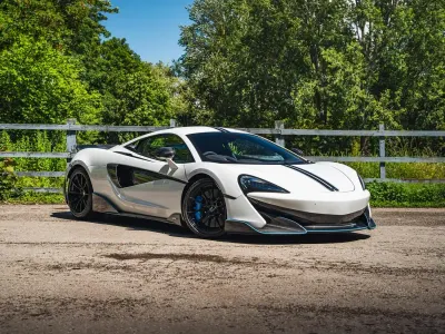 Used McLaren 600LT 600 HP (441 kW) 2019 White Coupe
