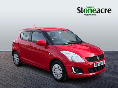 Used Suzuki Swift 2015 Red Hatchback