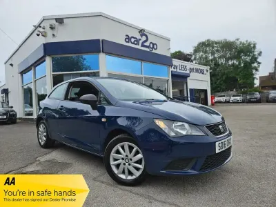 Used Seat Ibiza Sport 75 HP (55 kW) 2016 Blue Coupe