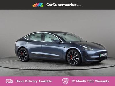 used Tesla Model 3 Performance AWD 4dr [Performance Upgrade] Auto Saloon