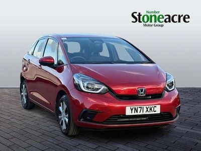Red Used 2021 Honda Jazz Hybrid Hatchback | £15,824 (Good price)