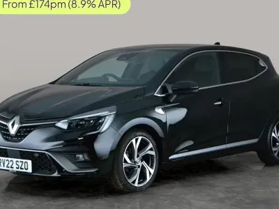 Usado Renault Clio V RS Line 90 CV (66 kW) 2022 Negro Utilitario