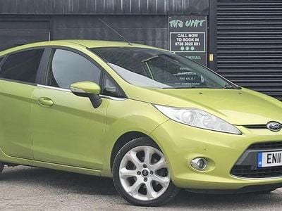 Used Ford Fiesta Titanium 2011 Green Hatchback
