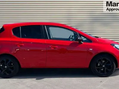 Used Vauxhall Corsa 90 HP (66 kW) 2019 Red Hatchback