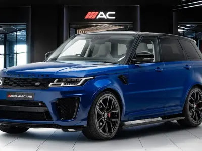Used Land Rover Range Rover Sport SVR 2021 Blue SUV