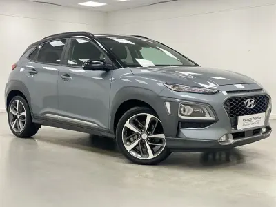 Used Hyundai Kona Premium 177 HP (130 kW) 2019 Silver SUV