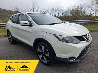 Used Nissan Qashqai N-TEC 115 HP (84 kW) 2015 White SUV