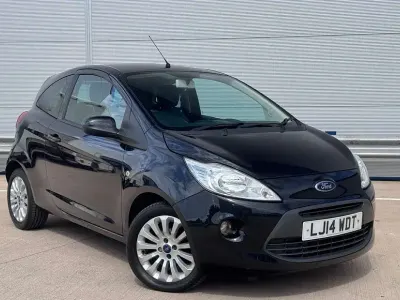 Used Ford Ka Zetec 69 HP (50 kW) 2014 Black Hatchback