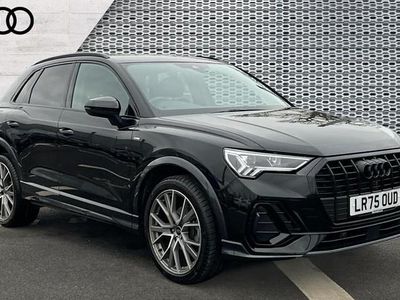 Used Audi Q3 Black Edition 150 HP (110 kW) 2025 Black SUV