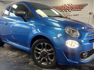 Blue Used 2021 Fiat 500 Sport Hatchback | £9,500 (Fair price)