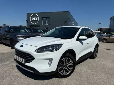 Used Ford Kuga Titanium 150 HP (110 kW) 2020 White SUV