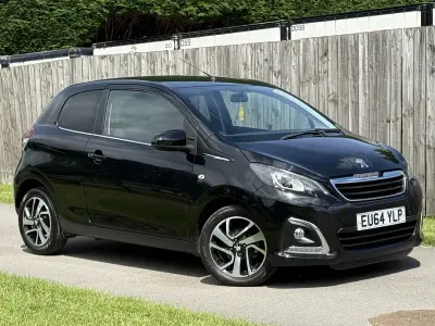 Used Peugeot 108 Allure 82 HP (60 kW) 2014 Black Hatchback