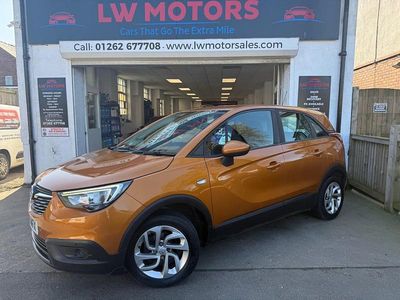 Used Vauxhall Crossland X S 99 HP (72 kW) 2018 Orange SUV