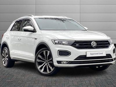 Used VW T-Roc R-line 150 HP (110 kW) 2021 Pure white SUV