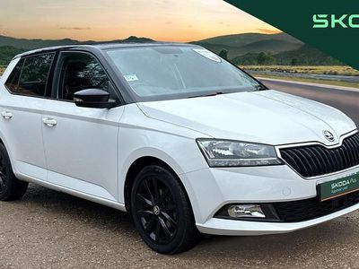 White Used 2021 Skoda Fabia Colour Edition Hatchback | £11,112 (Fair price)