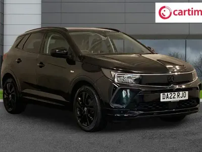 Used Vauxhall Grandland X GS Line 130 HP (95 kW) 2022 Black SUV