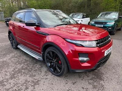 Used Land Rover Range Rover evoque Dynamic 2014 Red SUV