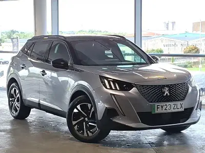 Used Peugeot e-2008 GTi 100 kW (136 HP) 2023 Grey SUV