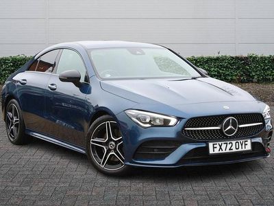 Used Mercedes CLA200 AMG Line Premium 2022 Blue Coupe