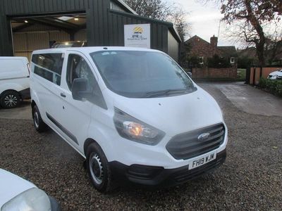 White Used 2019 Ford Transit Custom Estate | £11,995 (Fair price)