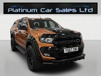 Orange Used 2017 Ford Ranger Wildtrack Pickup | £21,995