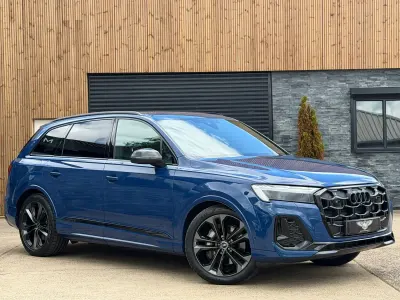Used Audi Q7 Black Edition 286 HP (210 kW) 2024 Ascari blue metallic SUV