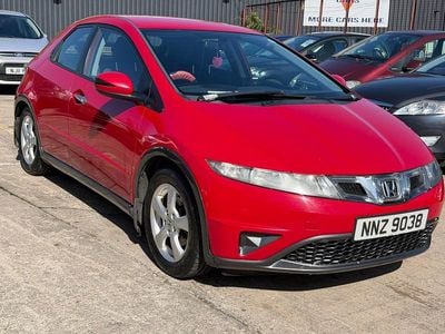 Used Honda Civic SE 2010 Red Hatchback