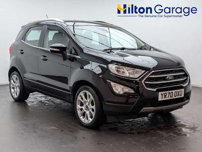 Used Ford Ecosport Titanium 100 HP (73 kW) 2020 Black SUV