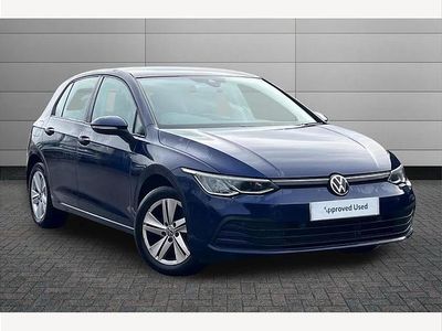 Used VW Golf VIII Life 150 HP (110 kW) 2022 Blue Hatchback