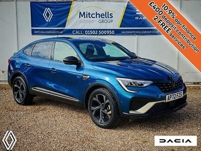 Zanzibar blue Used 2023 Renault Arkana Engineered SUV | £16,495 (Fair price)