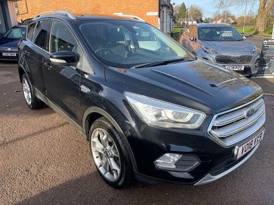 Black Used 2018 Ford Kuga Titanium SUV | £9,490 (Good price)