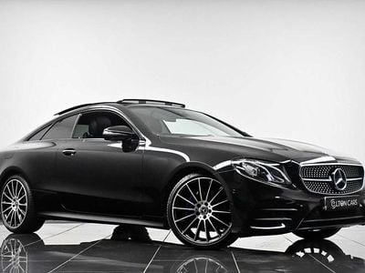 Used Mercedes E220 AMG Line Premium 194 HP (142 kW) 2018 Black Coupe