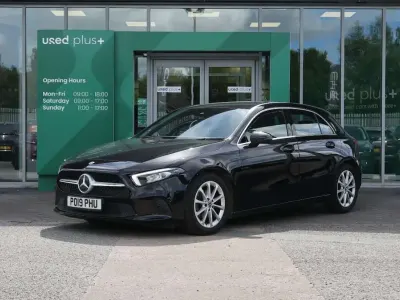 Used Mercedes A180 Executive 136 HP (100 kW) 2019 Black Hatchback