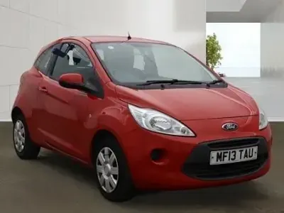 Used Ford Ka 69 HP (50 kW) 2013 Red Hatchback