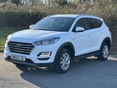 Used Hyundai Tucson SE 116 HP (85 kW) 2021 White SUV