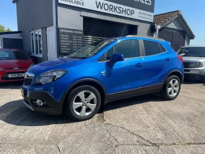 Used Vauxhall Mokka S 136 HP (100 kW) 2015 Blue SUV