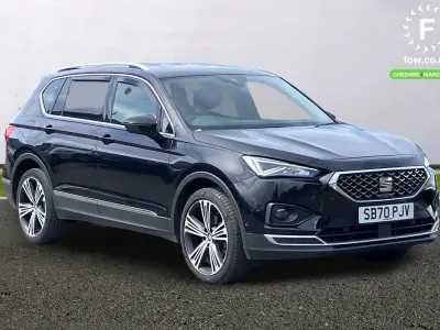 Used Seat Tarraco XCELLENCE Lux 150 HP (110 kW) 2020 Black SUV
