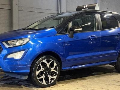 Used Ford Ecosport ST-Line 125 HP (91 kW) 2018 Blue SUV