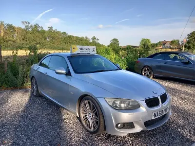 Used BMW 320 Cabriolet M Sport 2010 Silver Cabriolet