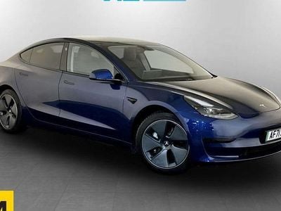Blue Used 2021 Tesla Model 3 Standard Range Plus Sedan | £15,895 (Good price)