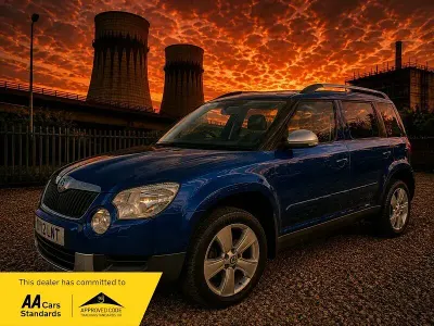 Used Skoda Yeti SE 170 HP (125 kW) 2012 Blue SUV