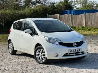 Used Nissan Note Acenta 2016 White Hatchback