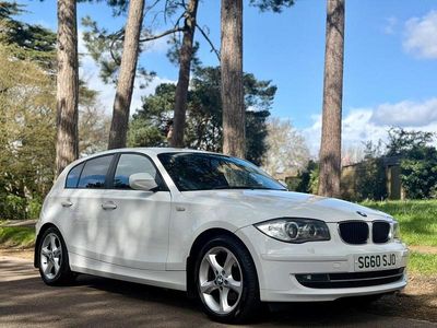Used BMW 118 Sport Line 2010 White Hatchback
