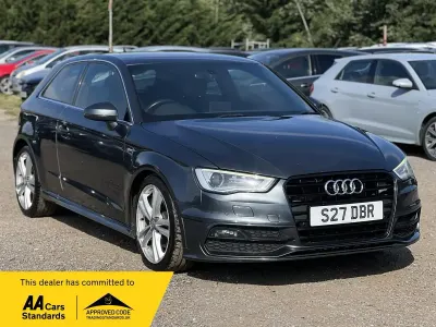 Used Audi A3 S-Line 160 HP (117 kW) 2013 Grey Hatchback