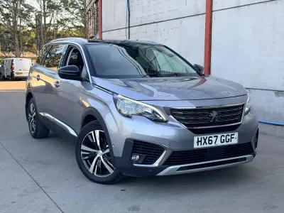 Used Peugeot 5008 Allure 130 HP (95 kW) 2017 Grey Hatchback