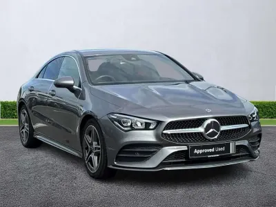 Used Mercedes CLA200 AMG line 2021 Grey Coupe