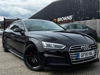 Black Used 2019 Audi A5 S-Line Hatchback | £16,900 (Fair price)
